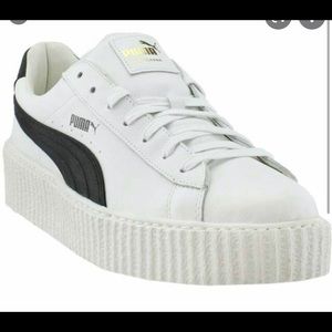 Fenty Puma White leather sneakers